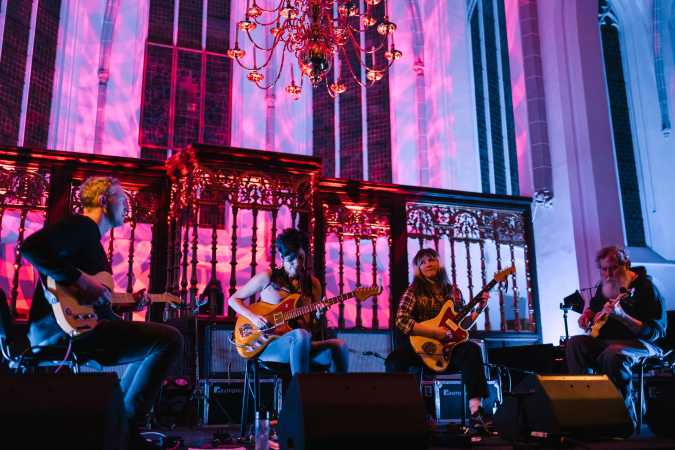  Bill Orcutt Guitar Quartet in Jacobikerk by Lisanne Lentink